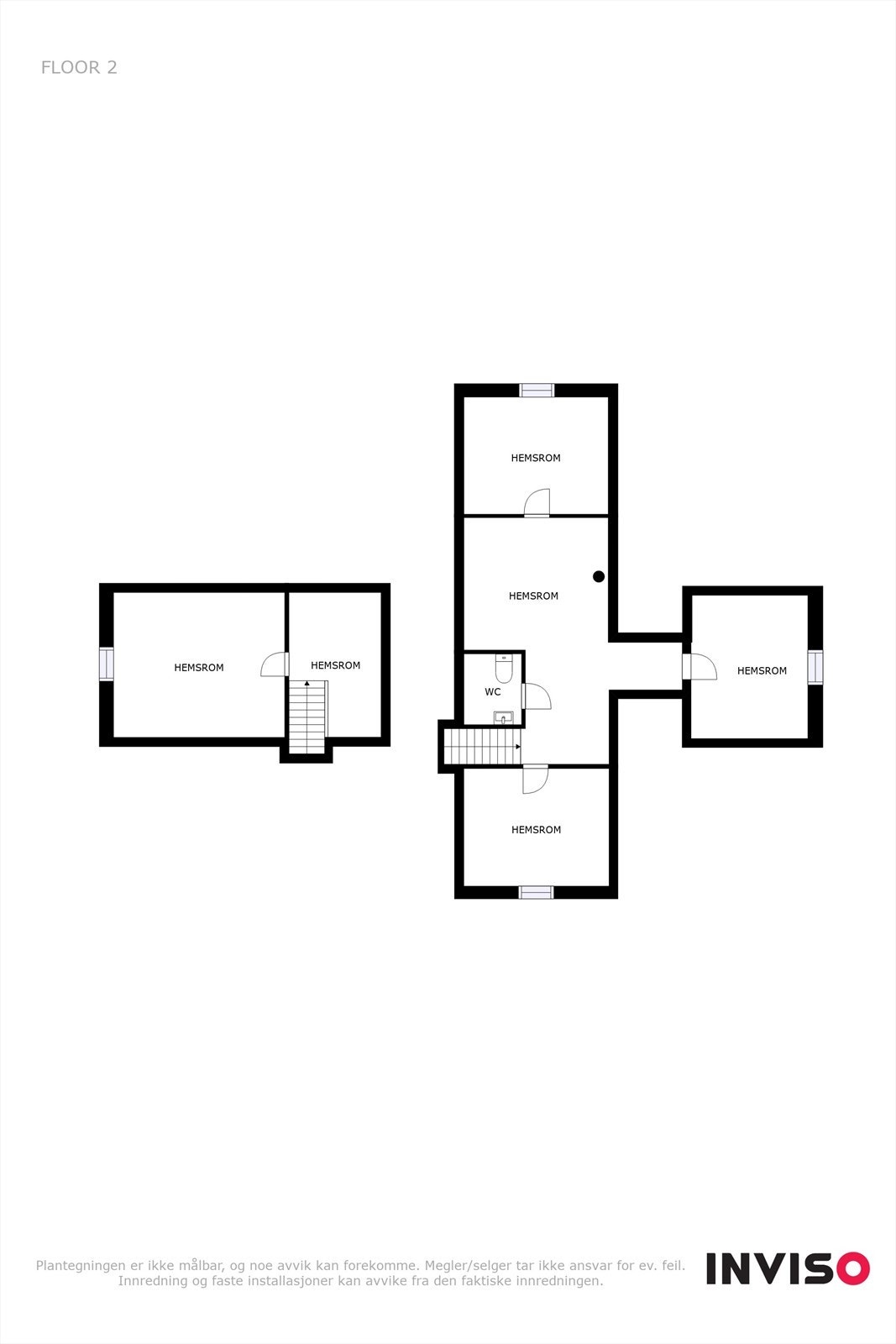 Plantegning 2. etg. Galleribilde