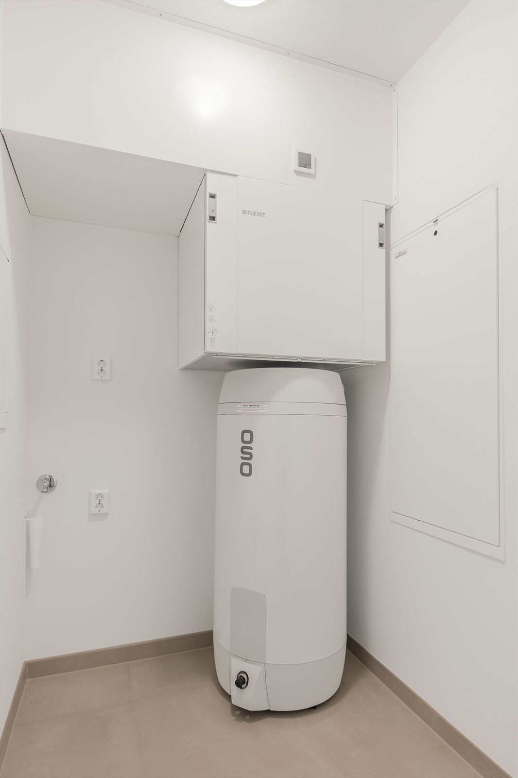 Teknisk rom i 1. etasje Galleribilde