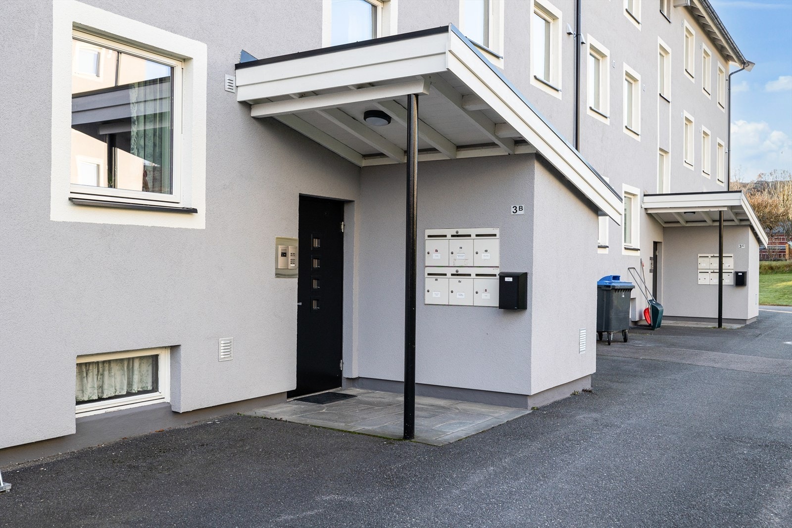 Inngangsparti Syd Georgiagate 3B Galleribilde