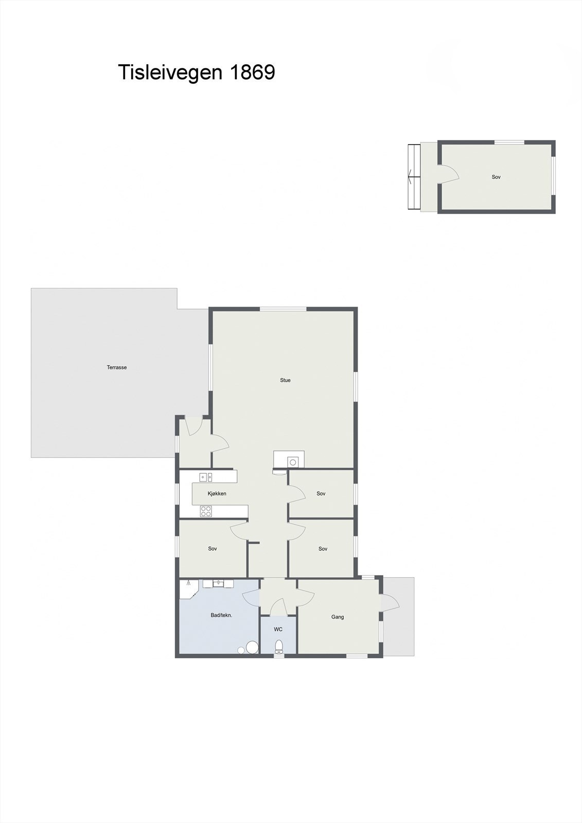 Plantegning. Galleribilde