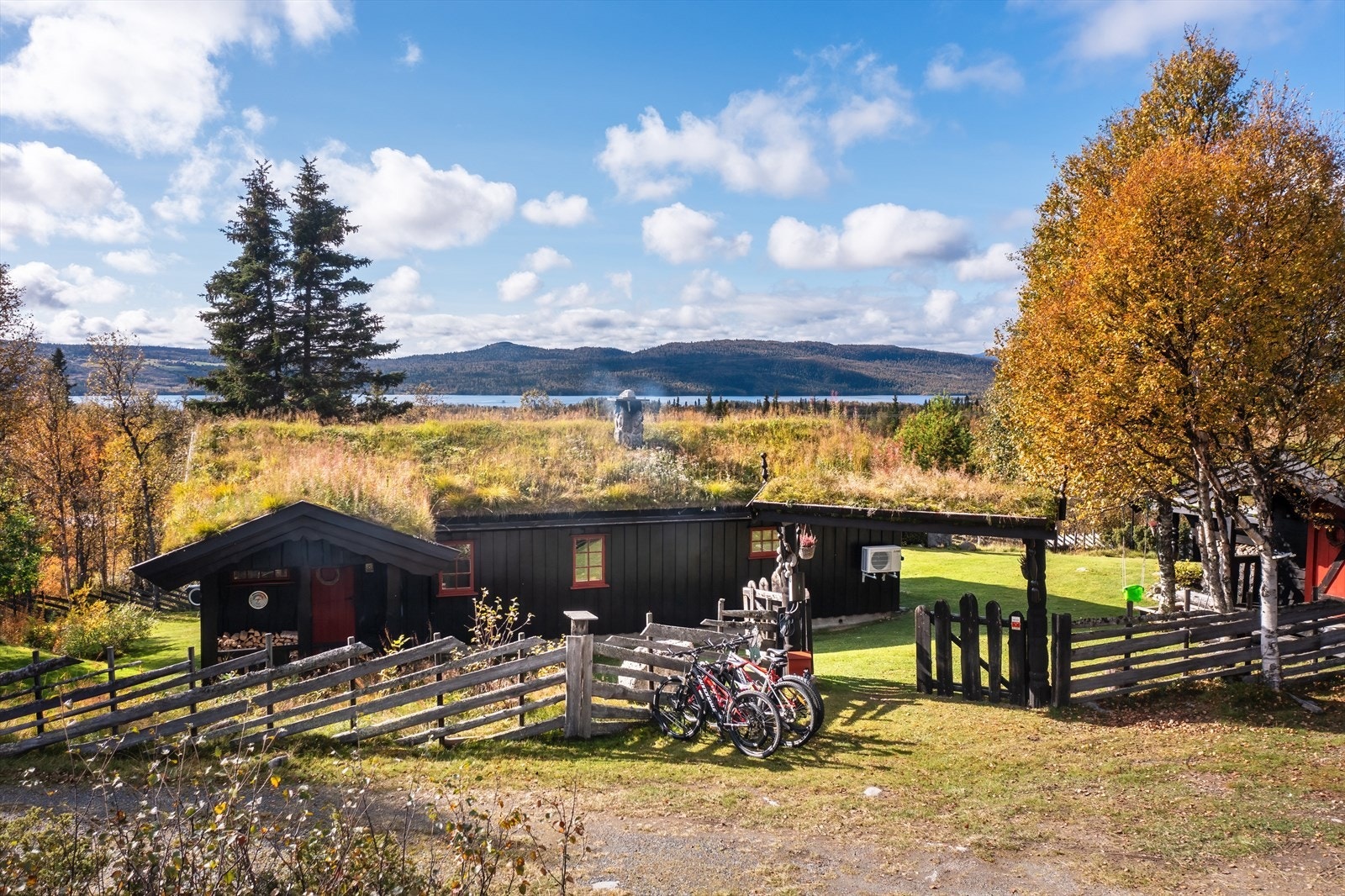 Denne koselige eiendommen ligger på Langestølen, et naturskjønt område med herlige muligheter hele året. Galleribilde