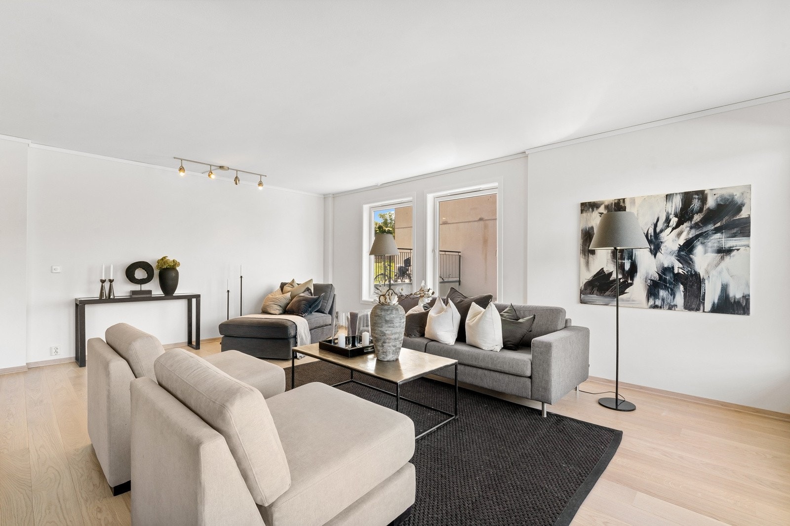 Alt på ett plan som gir en god romfølelse. Galleribilde
