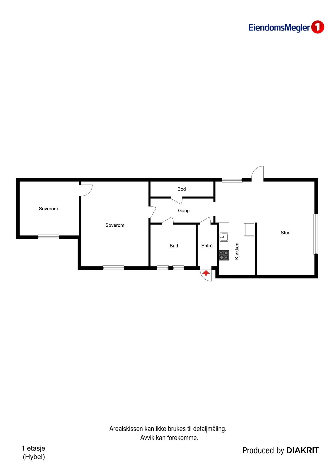 1. etasje - Sokkelleilighet Galleribilde