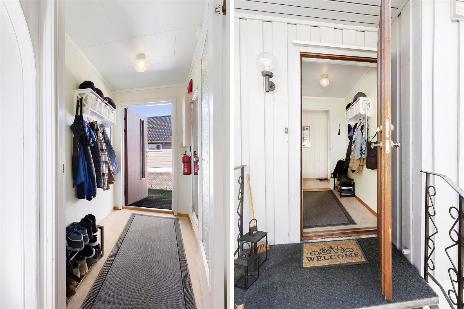 Det er god plass til oppheng av yttertøy. Galleribilde