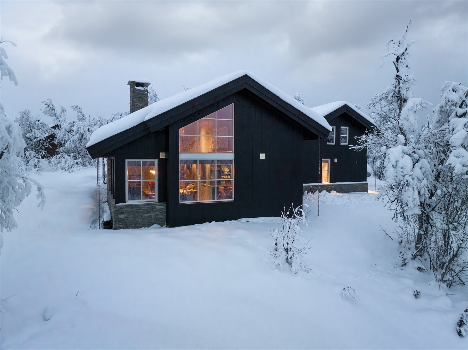 Godt tilpasset terreng, sol, utsikt og vindforhold Galleribilde