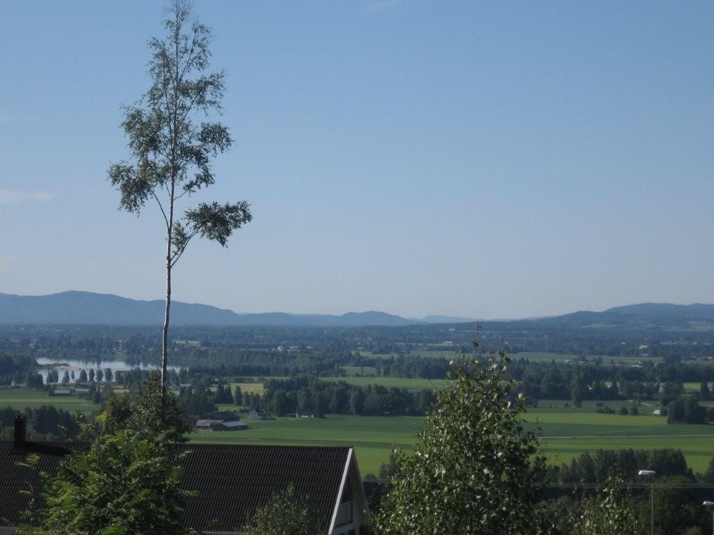 Flott utsikt til Glomma-dalføret Galleribilde