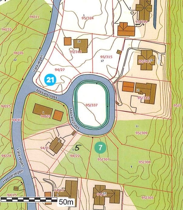 Situasjonskart Galleribilde