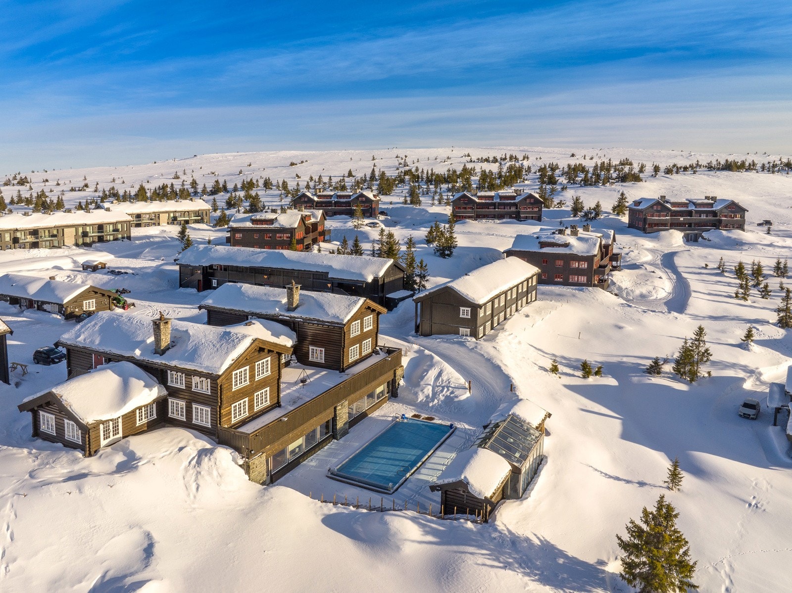 Fra leiligheten har man gangavstand til både Gaiastova, Ilsetra, Pellestova og Vidsyn, afterski, dagligvareforretning og sportsbutikk. Galleribilde