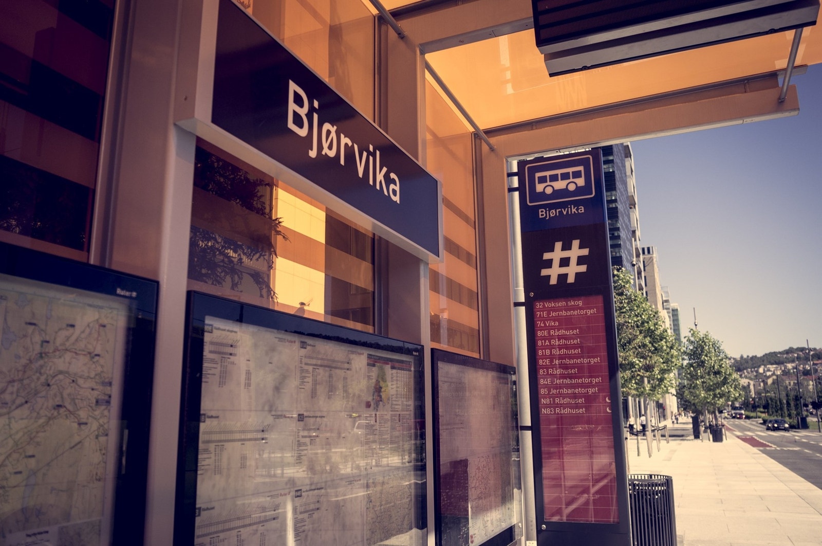 Områdebilde Bjørvika Galleribilde