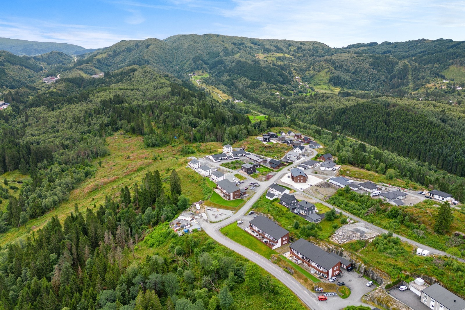 Loftås. Et attraktivt boligområde på Valestrand. Galleribilde