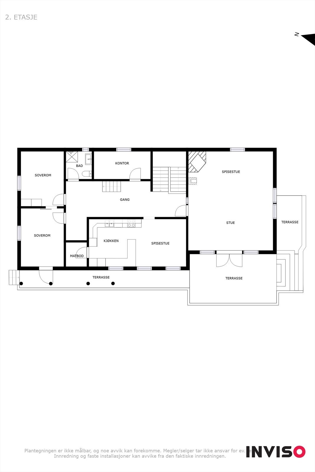 Plantegninger 1.etasje Galleribilde