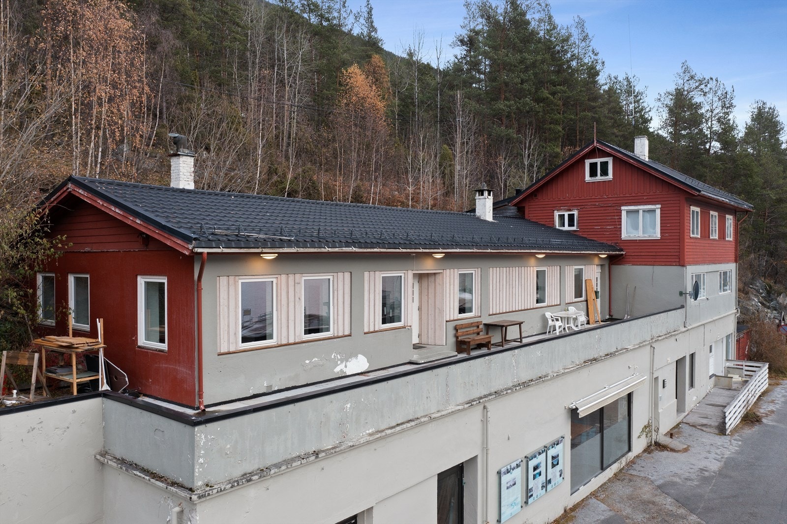 Bygningen har dei siste åra vore nytta som hybelhus. Galleribilde
