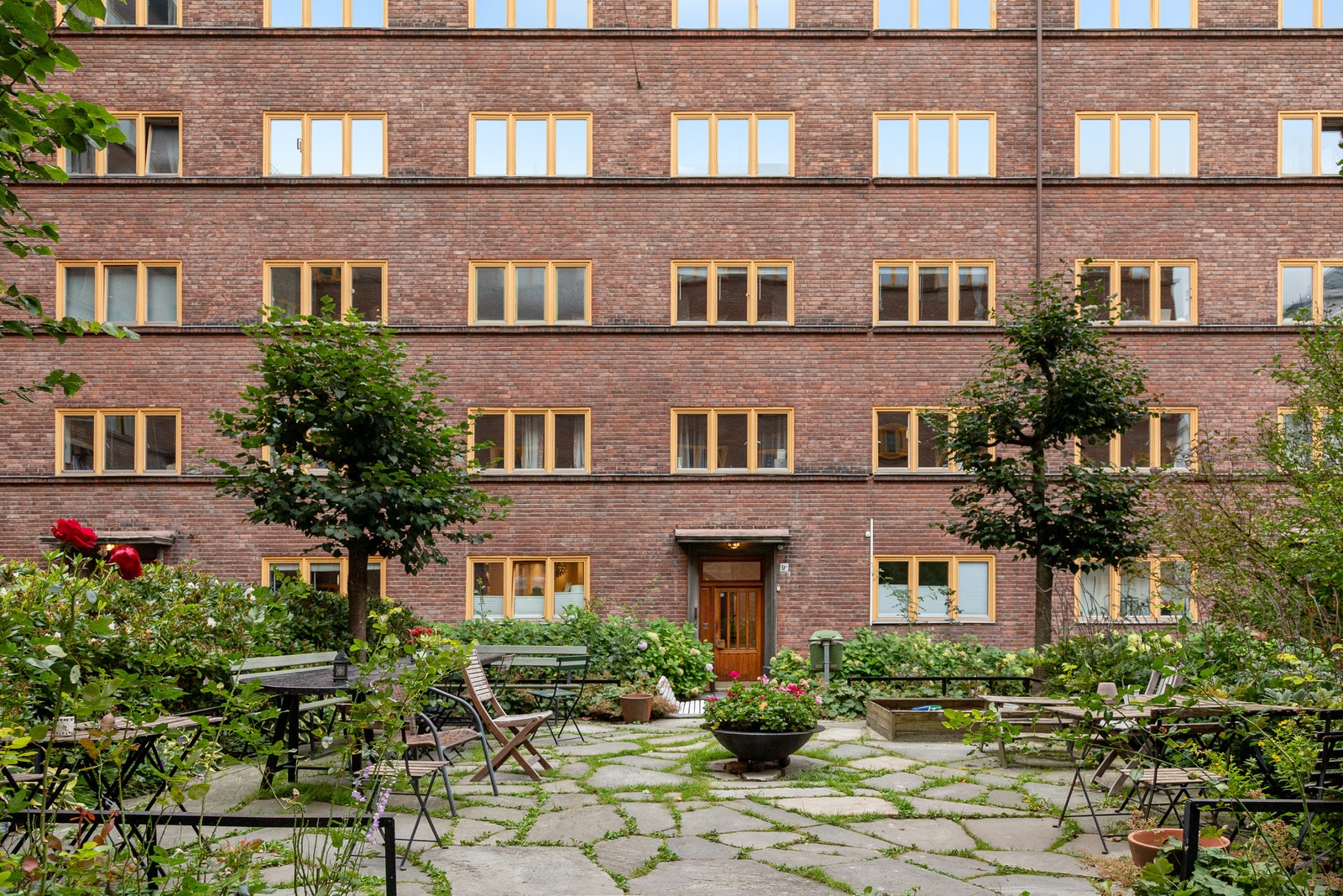 Inngang med hyggelige fellesarealer Galleribilde