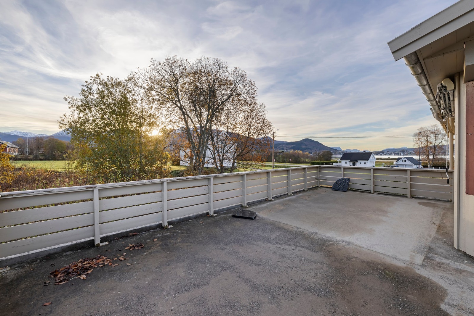 Terrasse med utsikt Galleribilde