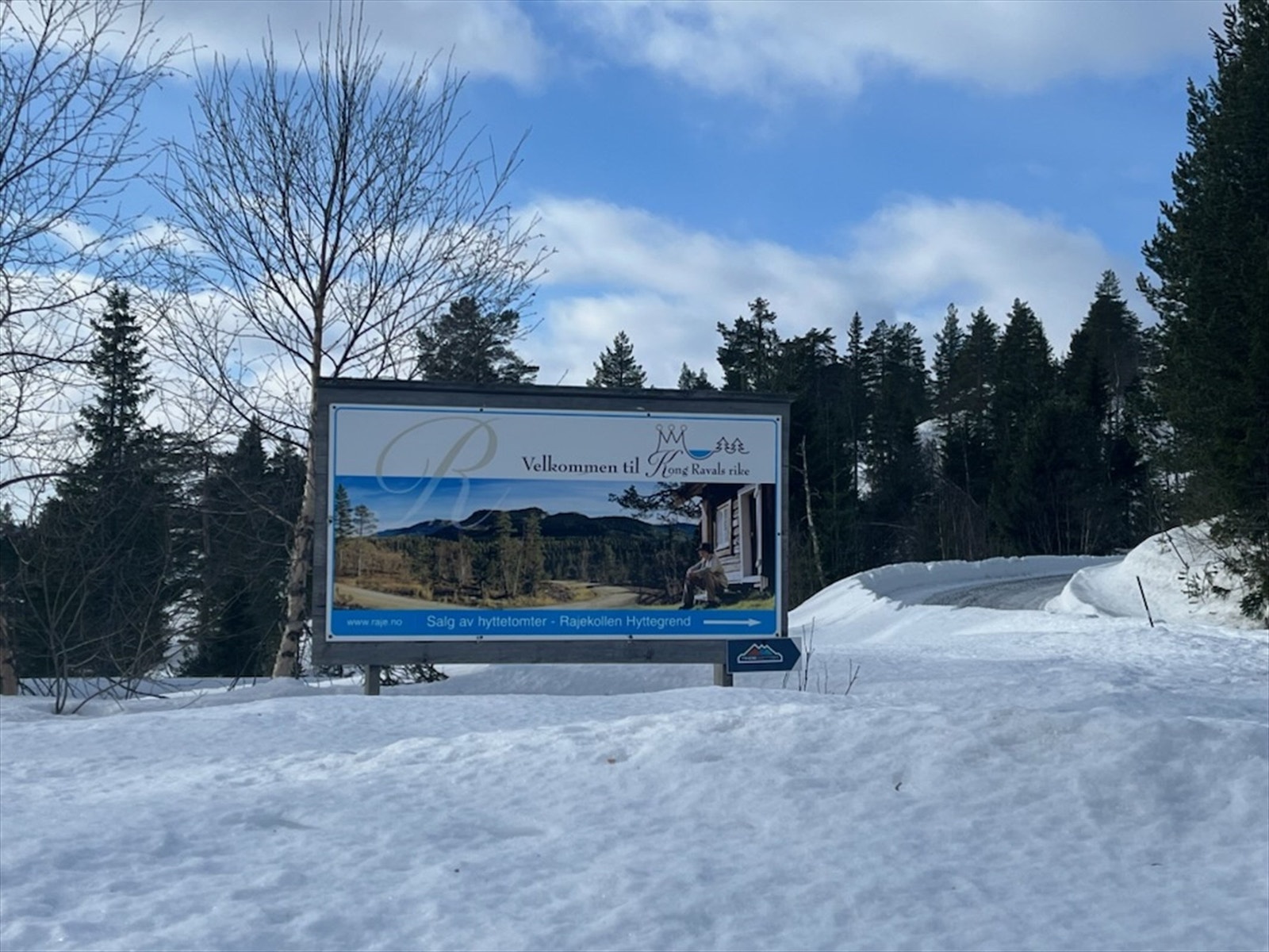 Rajekollen hyttegrend - Området byr på uberørt skog- og fjellområder som byr også på flott langrennsmuligheter. Galleribilde