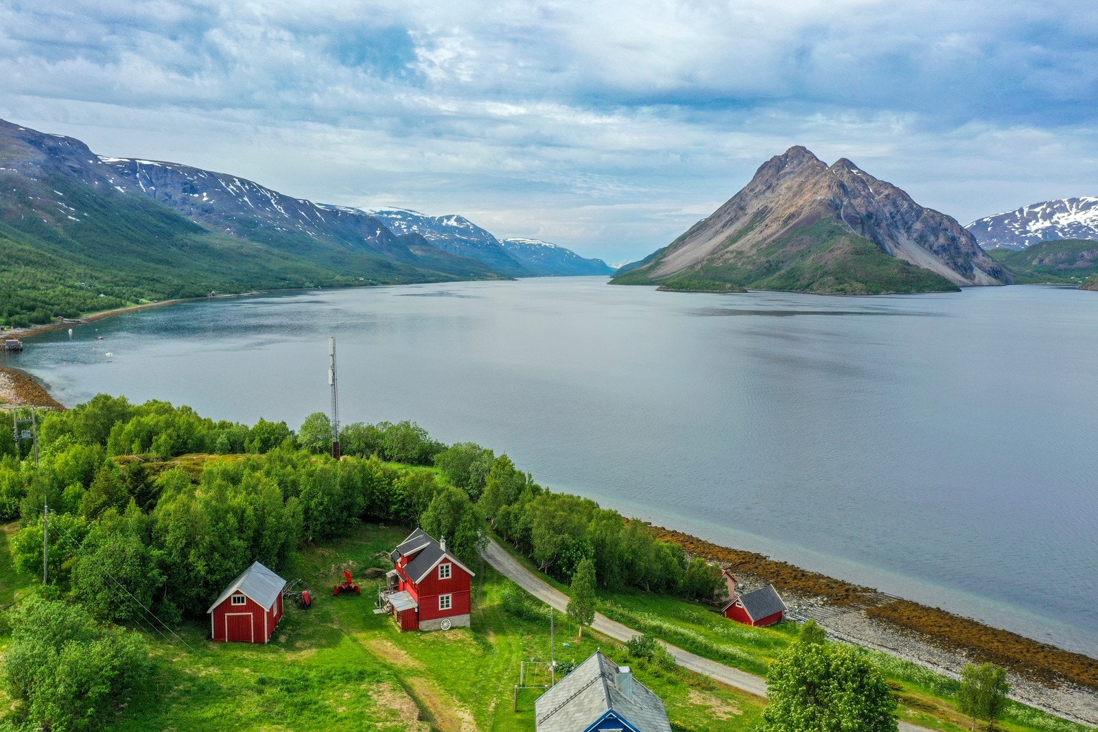 Langfjorden Galleribilde