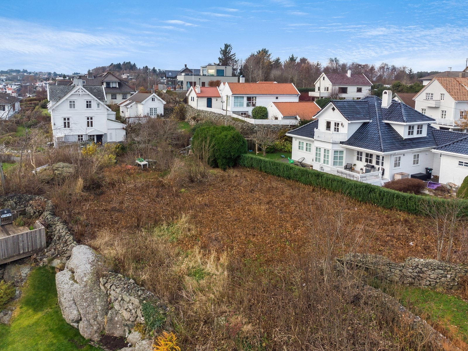 Tomt sett fra sørøst Galleribilde