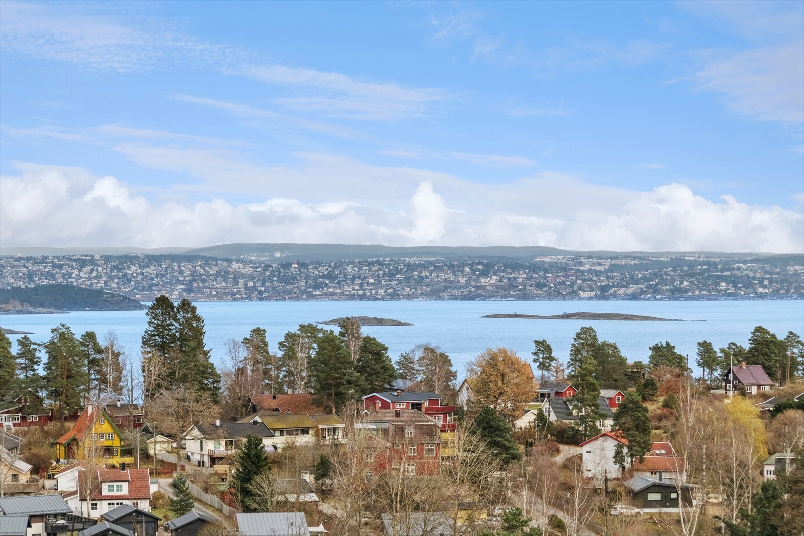 Flott utsikt utover Oslofjorden! Galleribilde