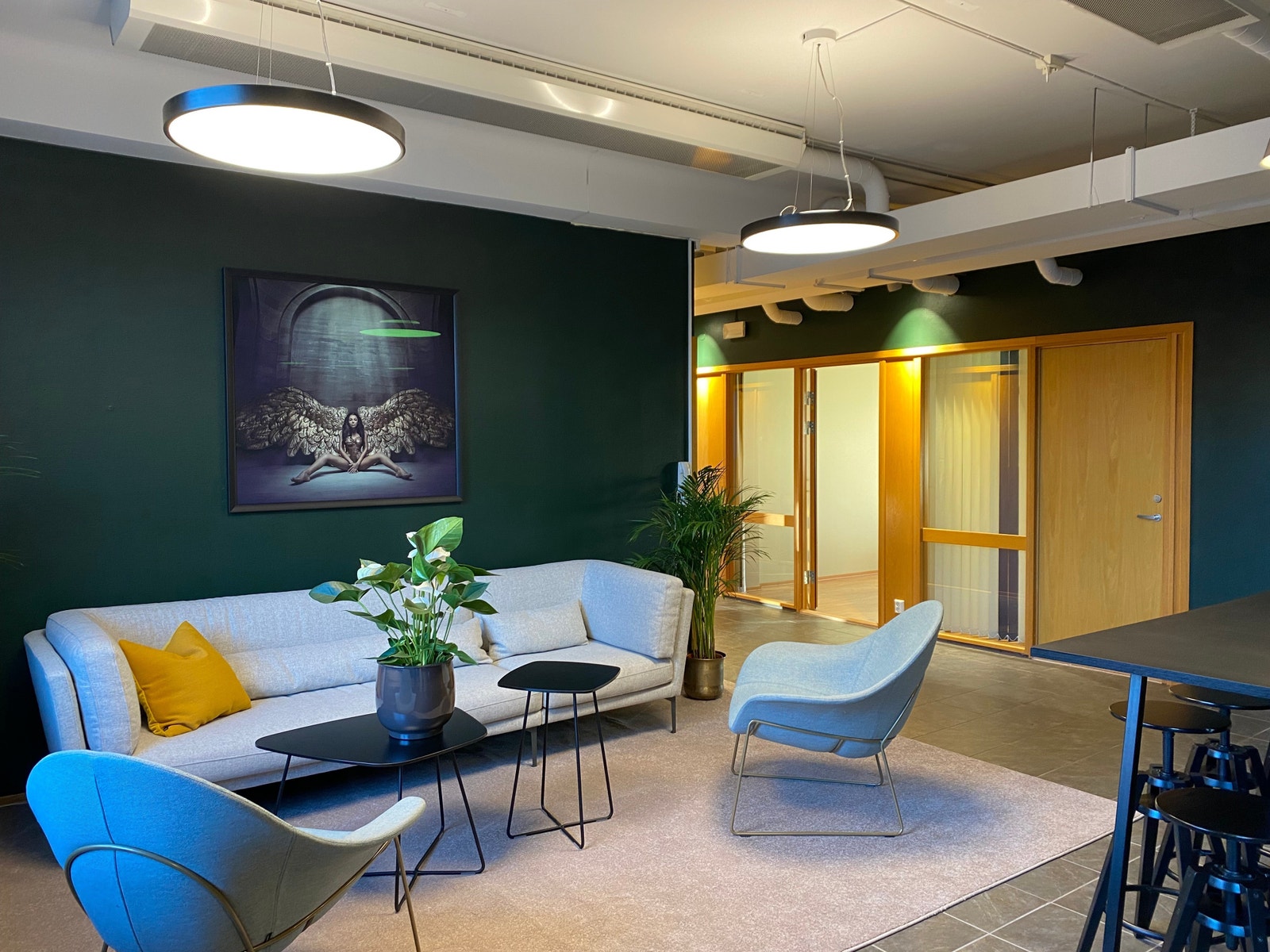 Felles lounge Galleribilde