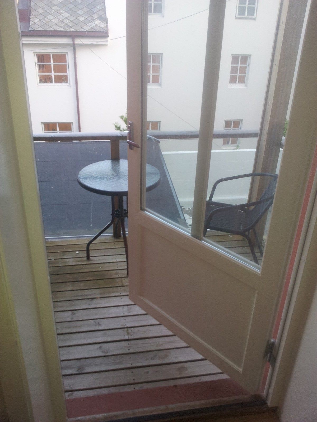 Sørvendt balkong Galleribilde