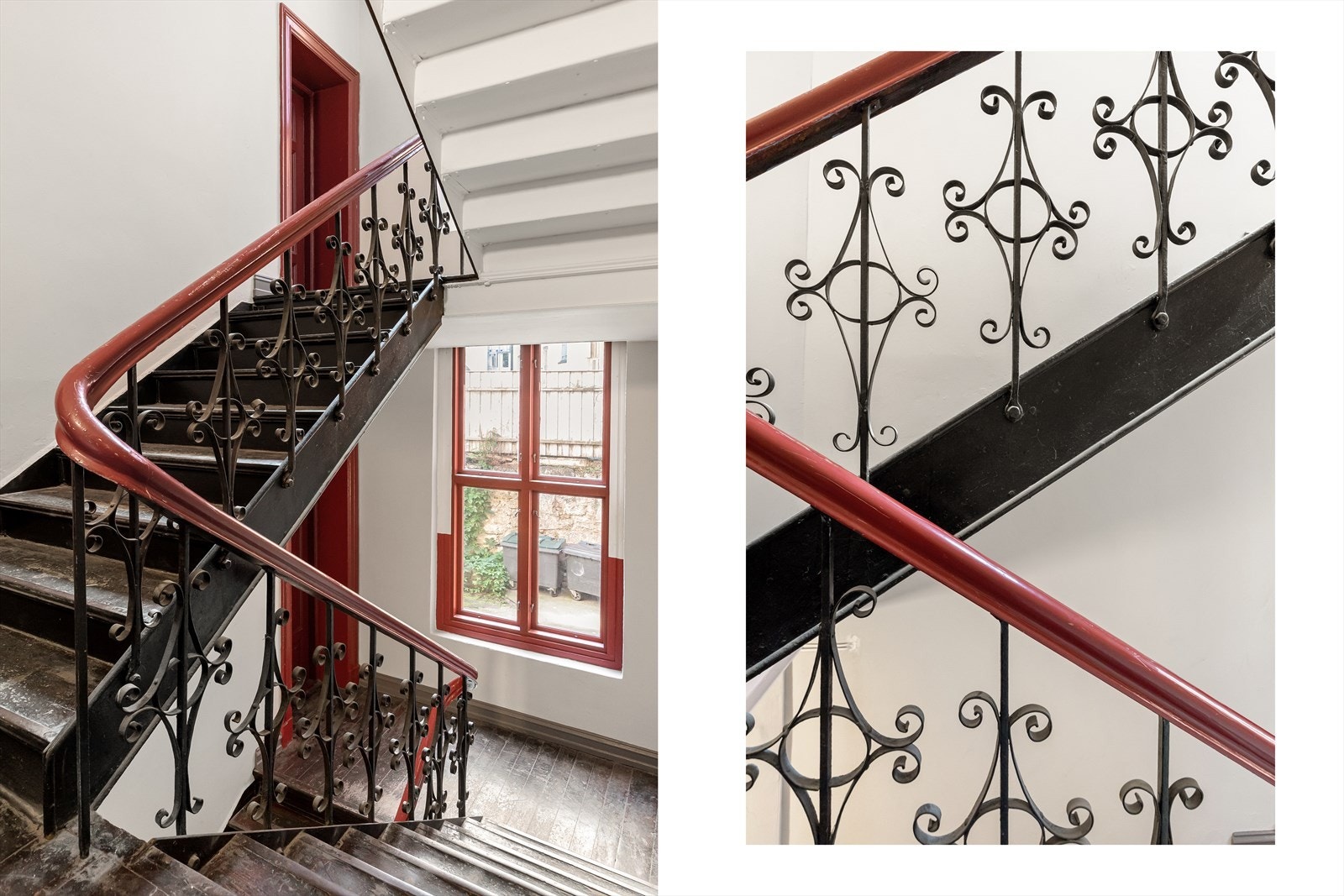 Trappeoppgangen. Galleribilde