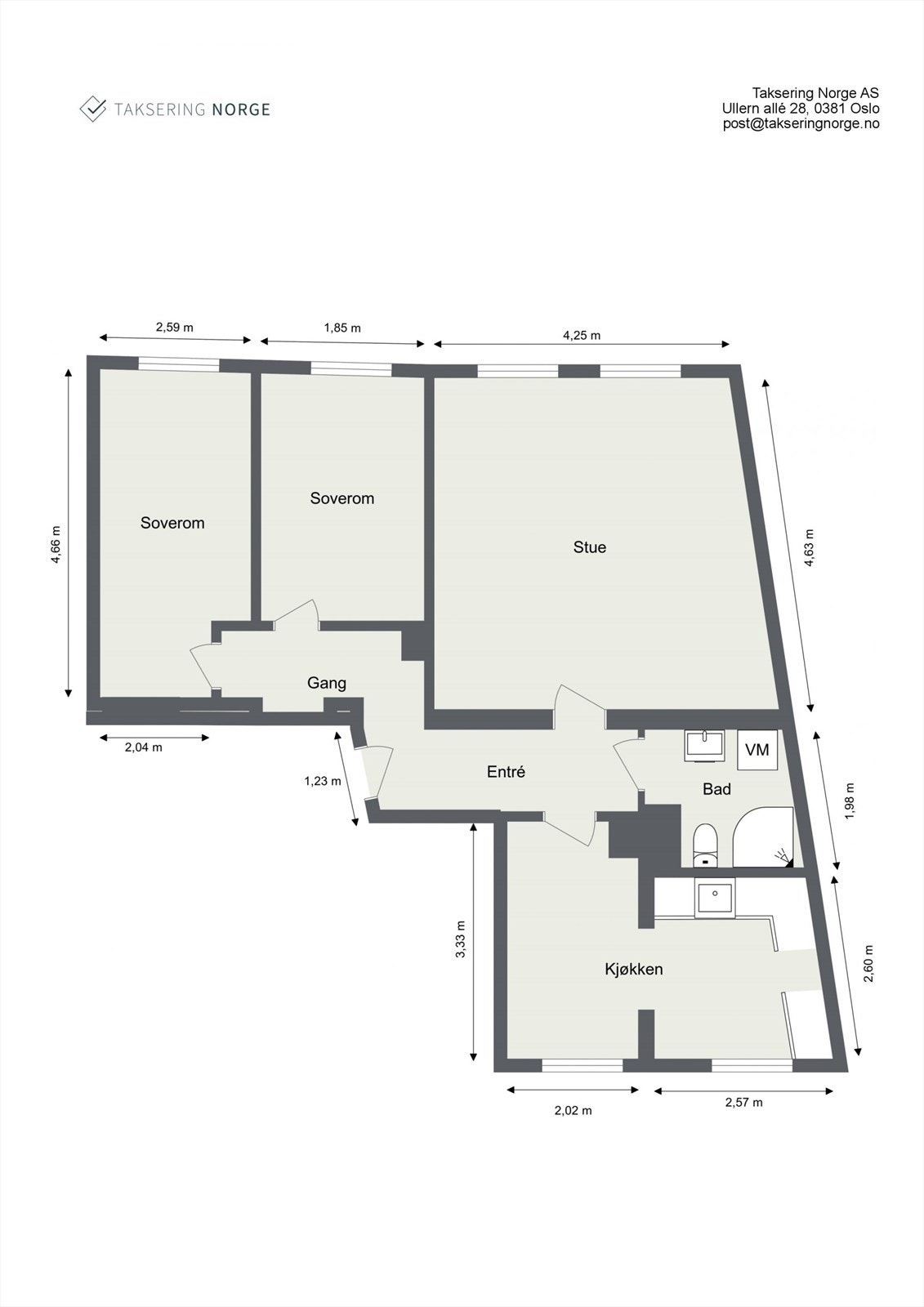 Plantegning. Galleribilde