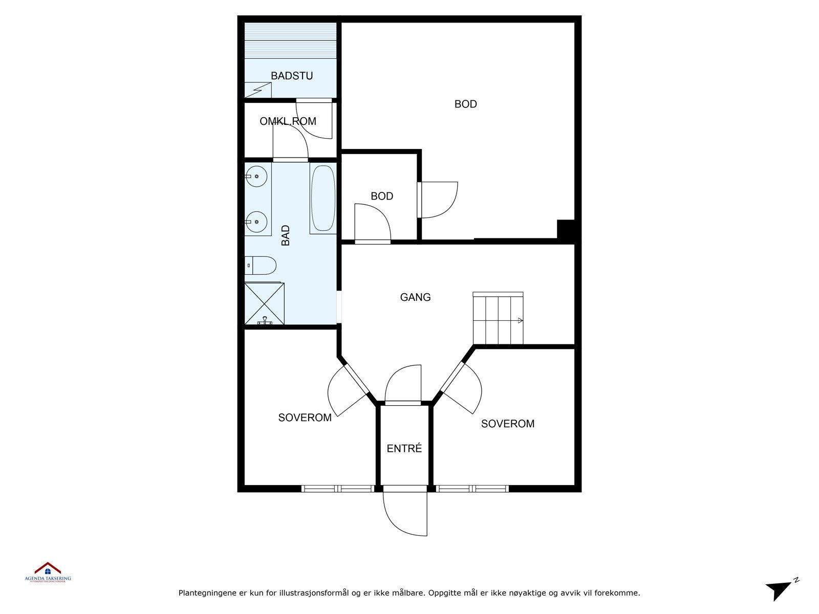 Underetasje. Galleribilde