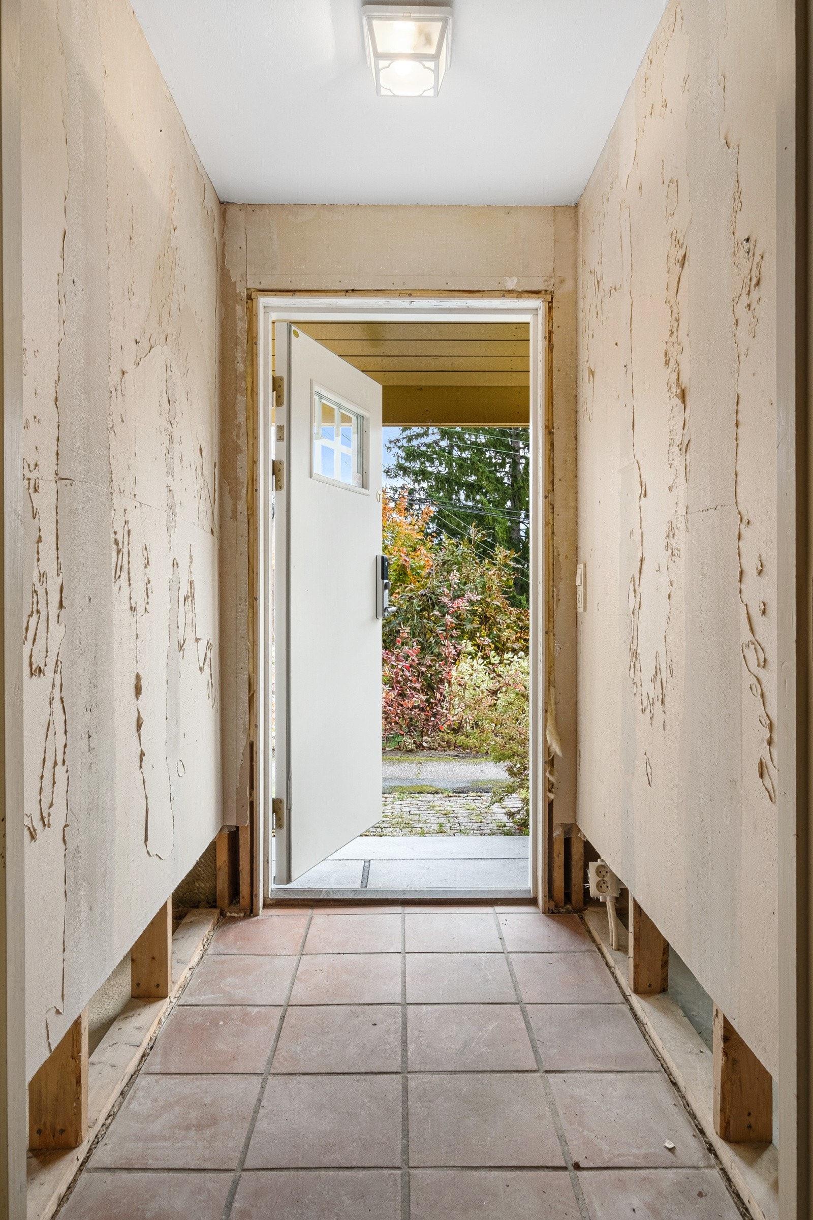 Inngang i underetasjen. Galleribilde