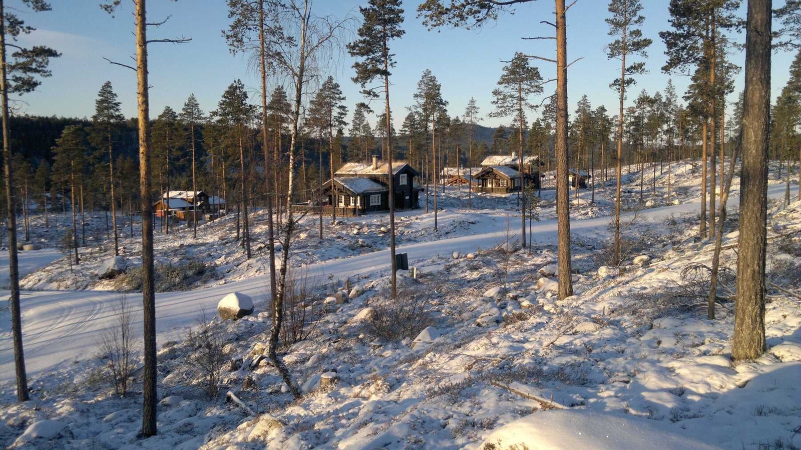 Foto fra tomtefeltet Galleribilde