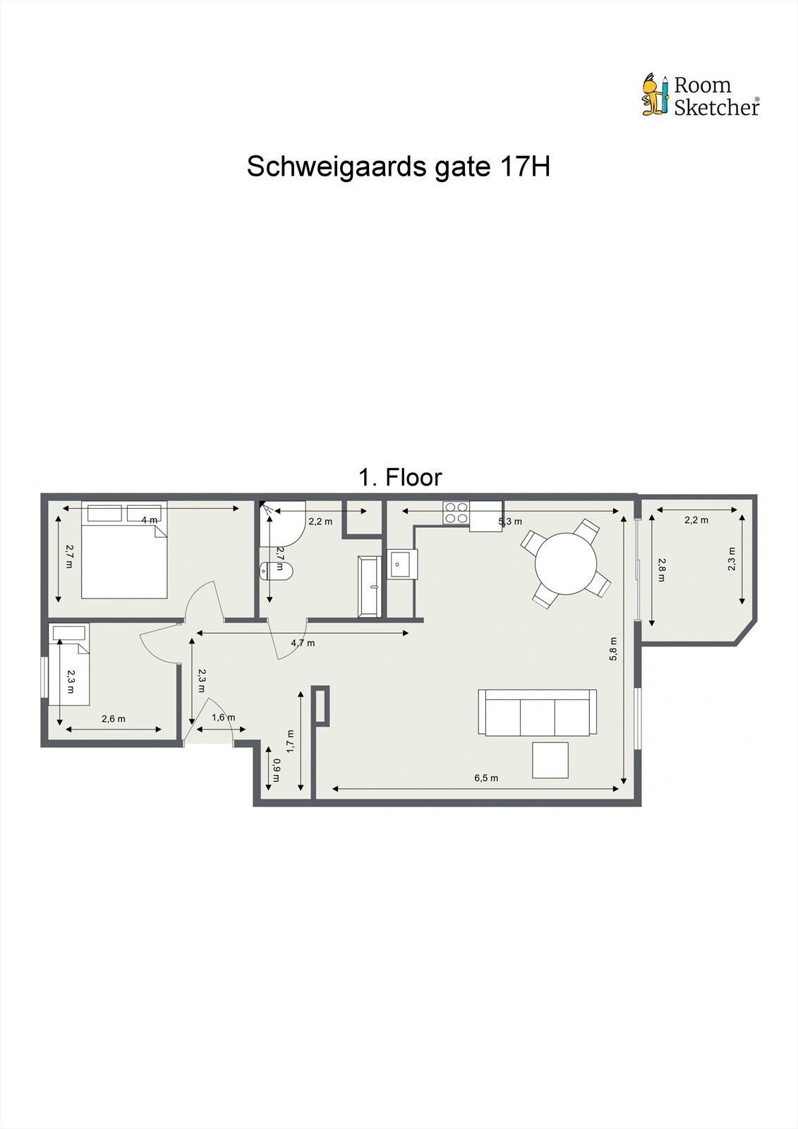 Plantegning. Galleribilde