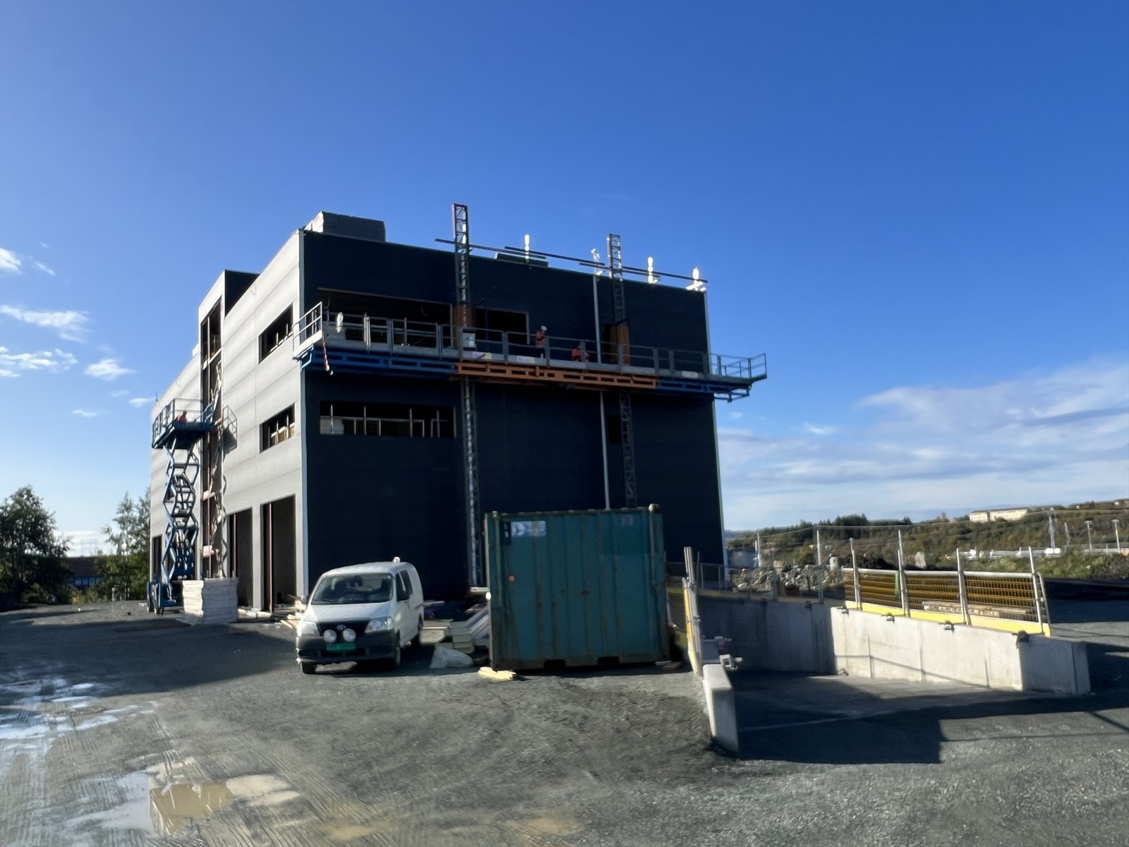 Innkjøring p-kjeller Galleribilde