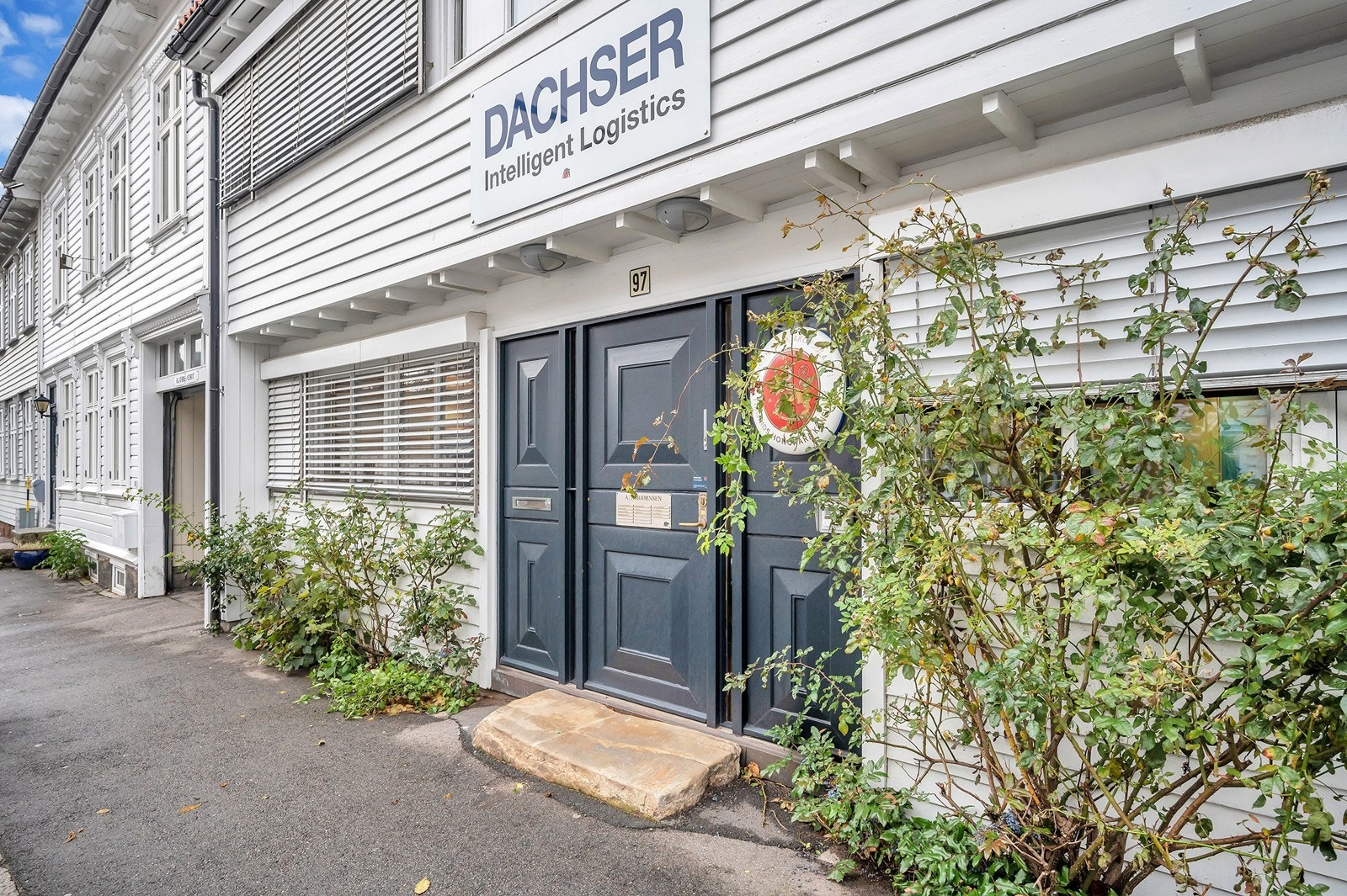Fasade og inngangsparti Galleribilde