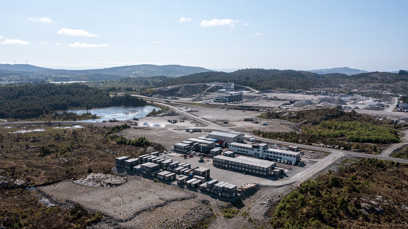 Kort avstand fra Karmøytunnelen. Galleribilde