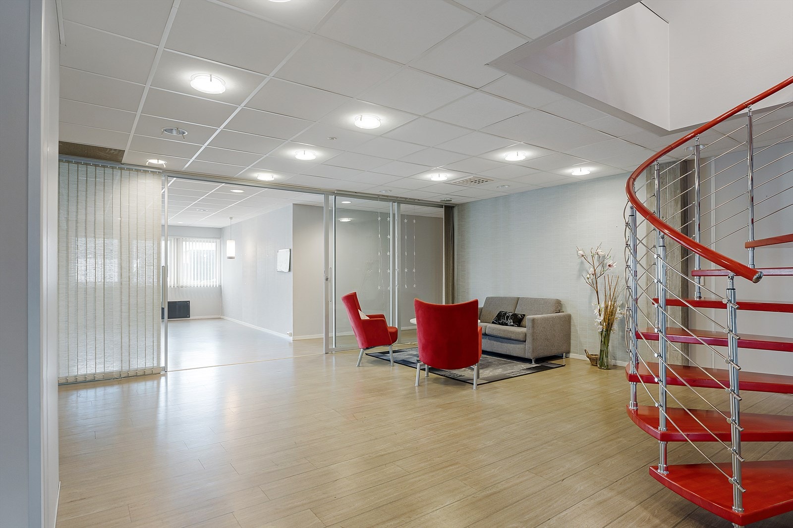 Luftige lokaler. Galleribilde