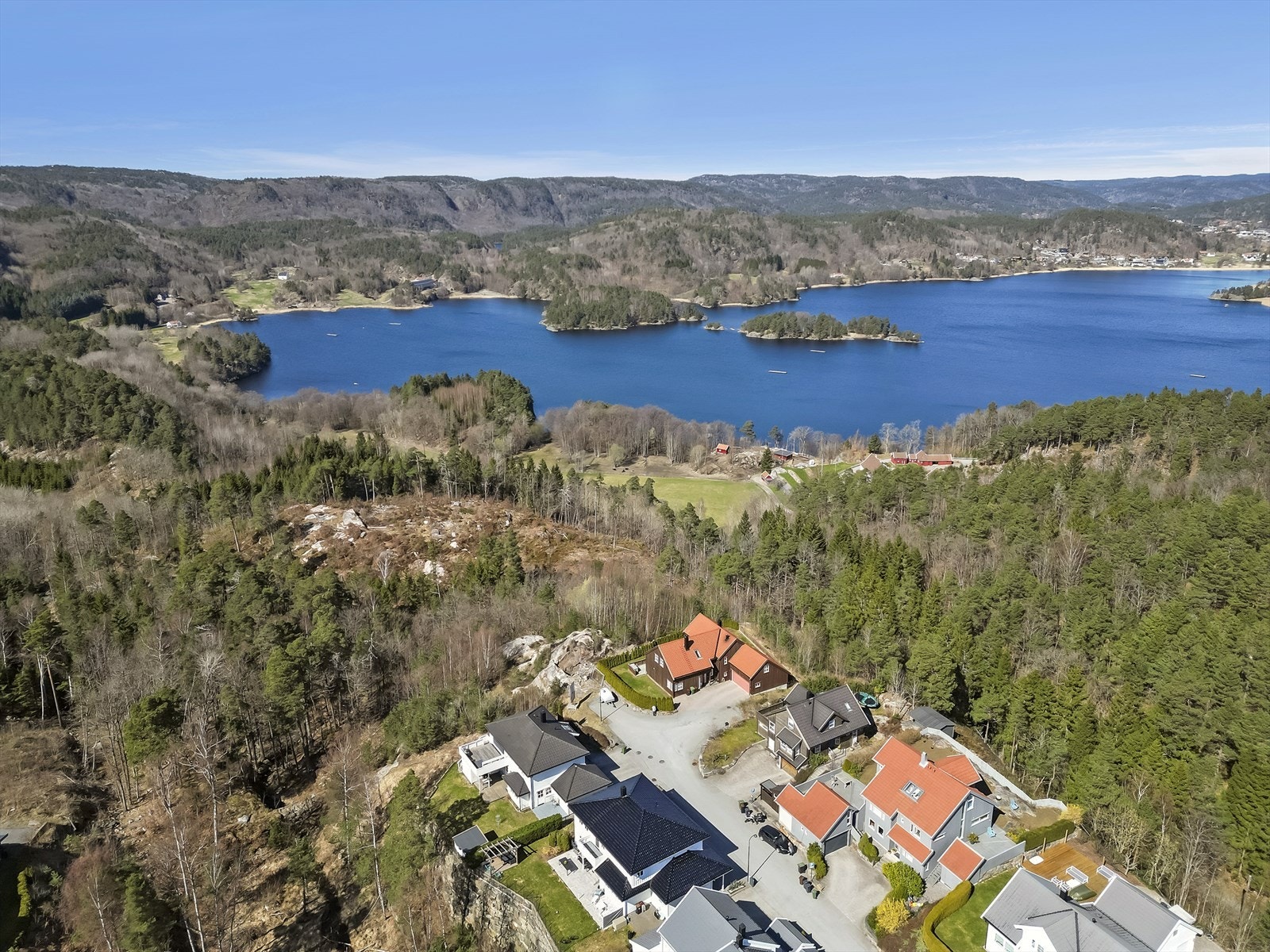 Dronefoto Galleribilde