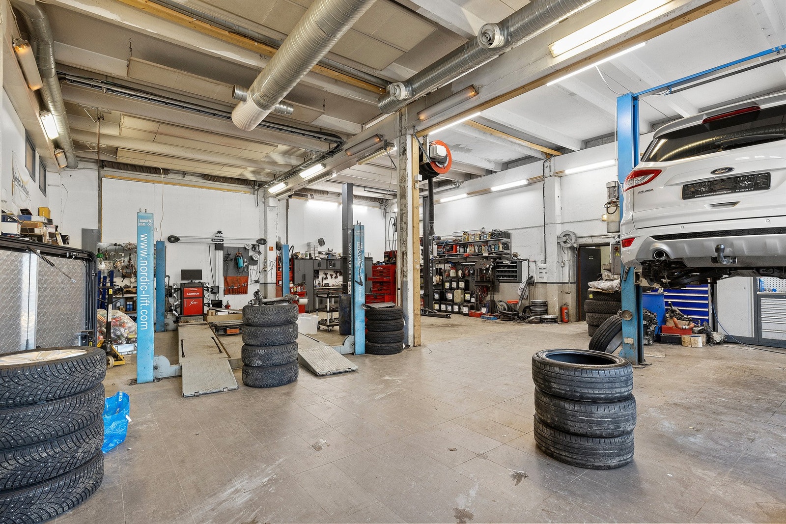 Verksted. Galleribilde
