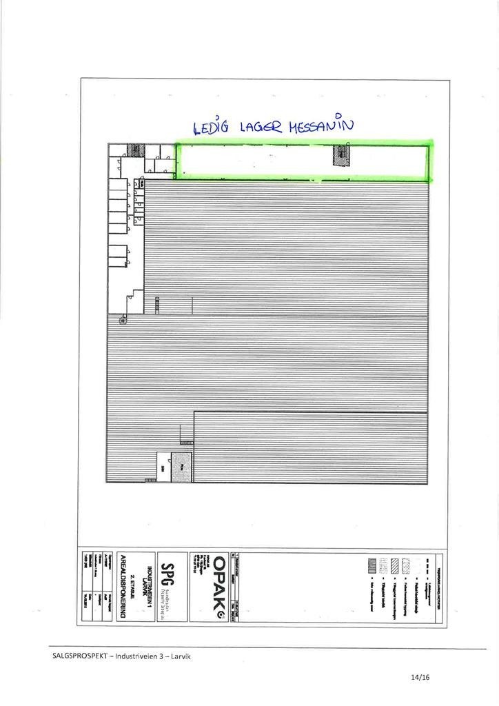 Tegning lager messanin Galleribilde