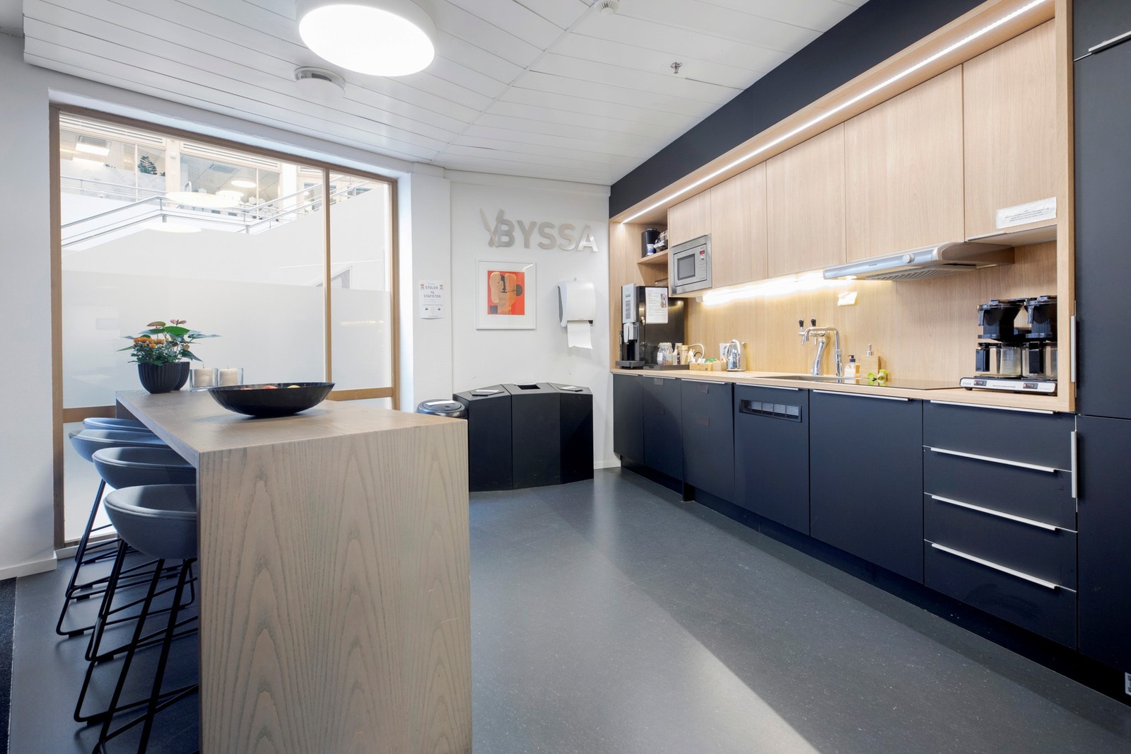 Fra kjøkkenområdet Galleribilde