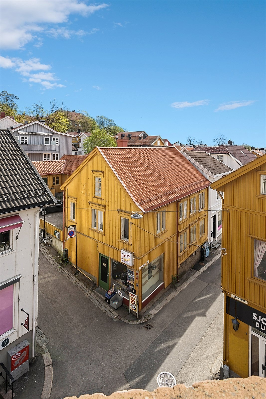 Utsikt fra balkongen i lokale 2 Galleribilde