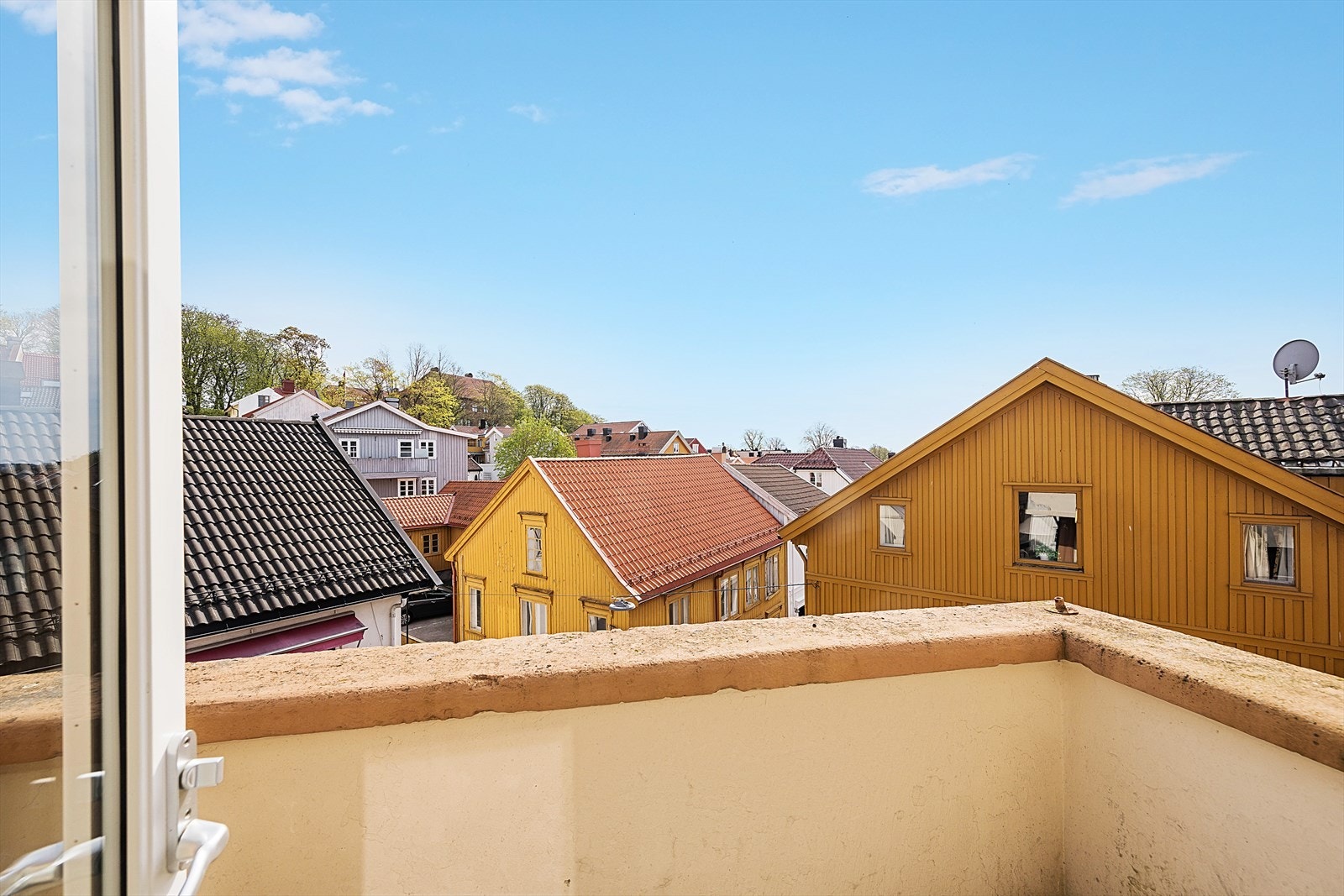 Utsikt fra balkongen i lokale 2 Galleribilde