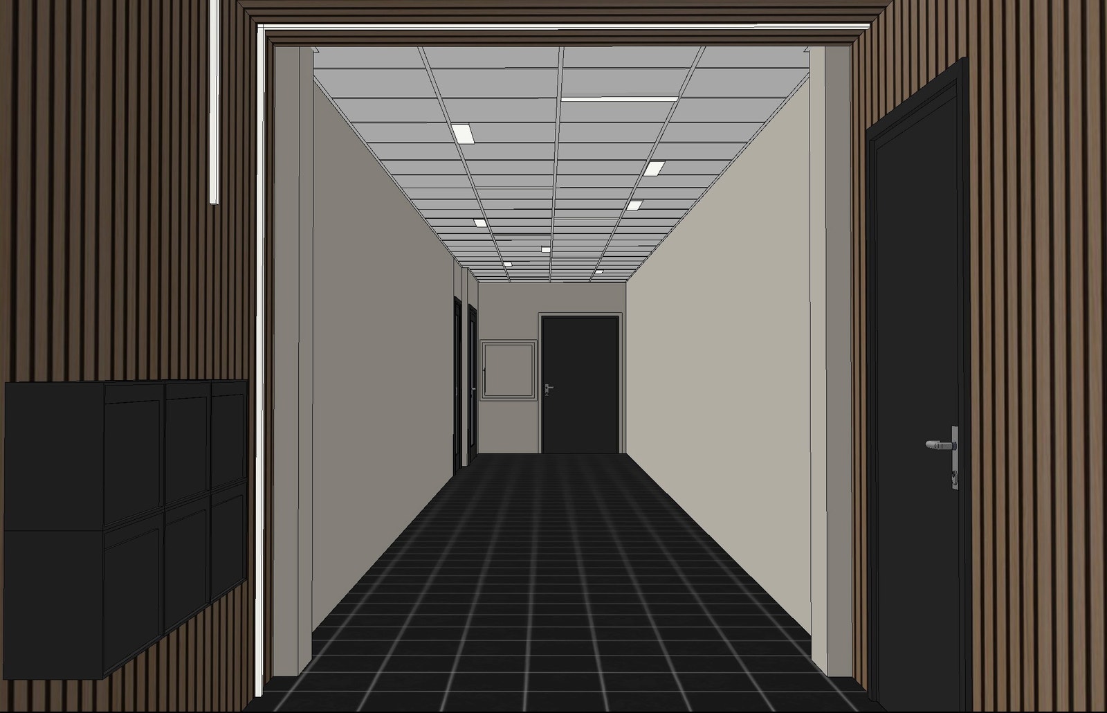 Illustrasjon fra mulighetsstudie Galleribilde