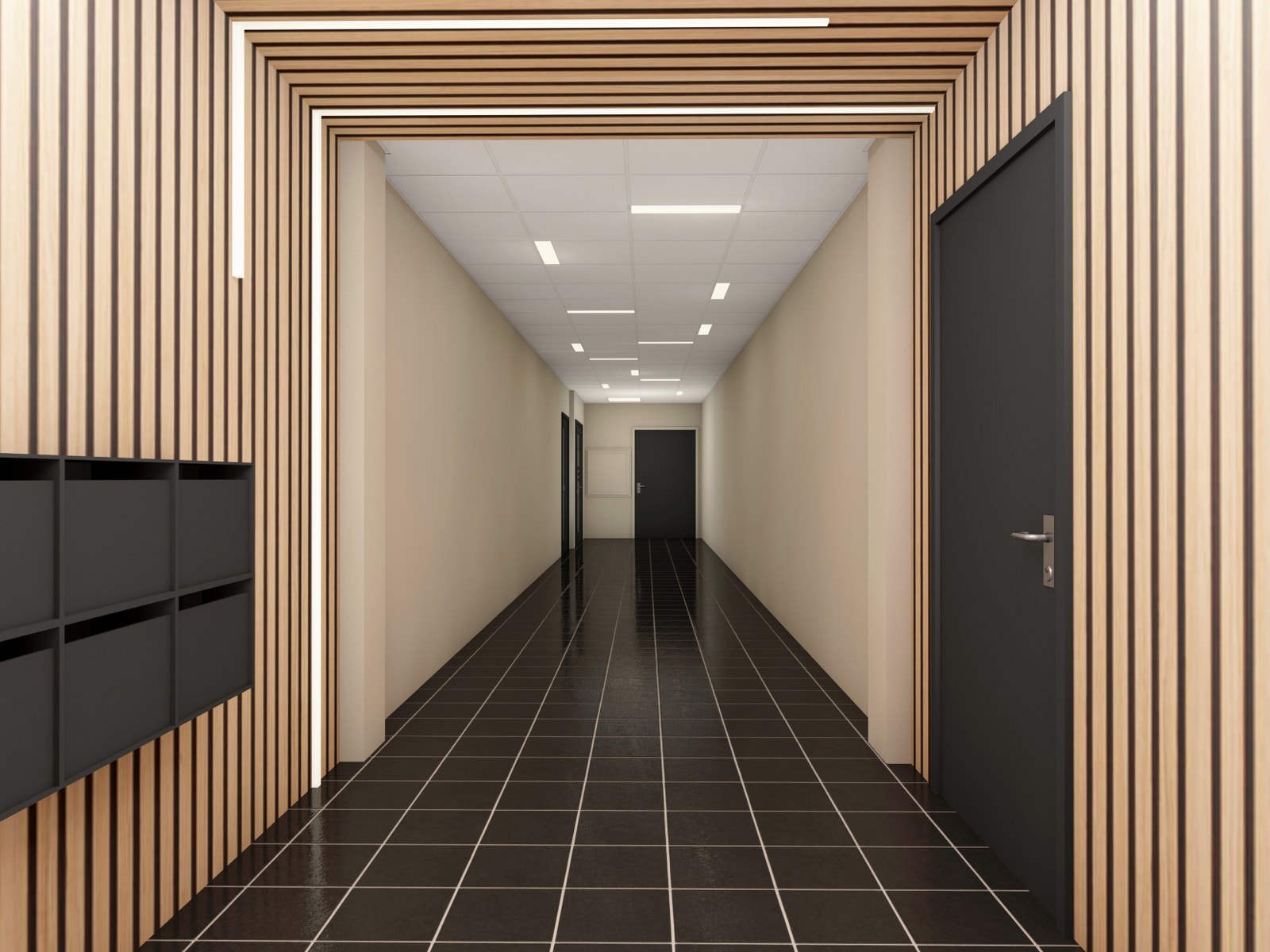 Illustrasjon fra mulighetsstudie Galleribilde