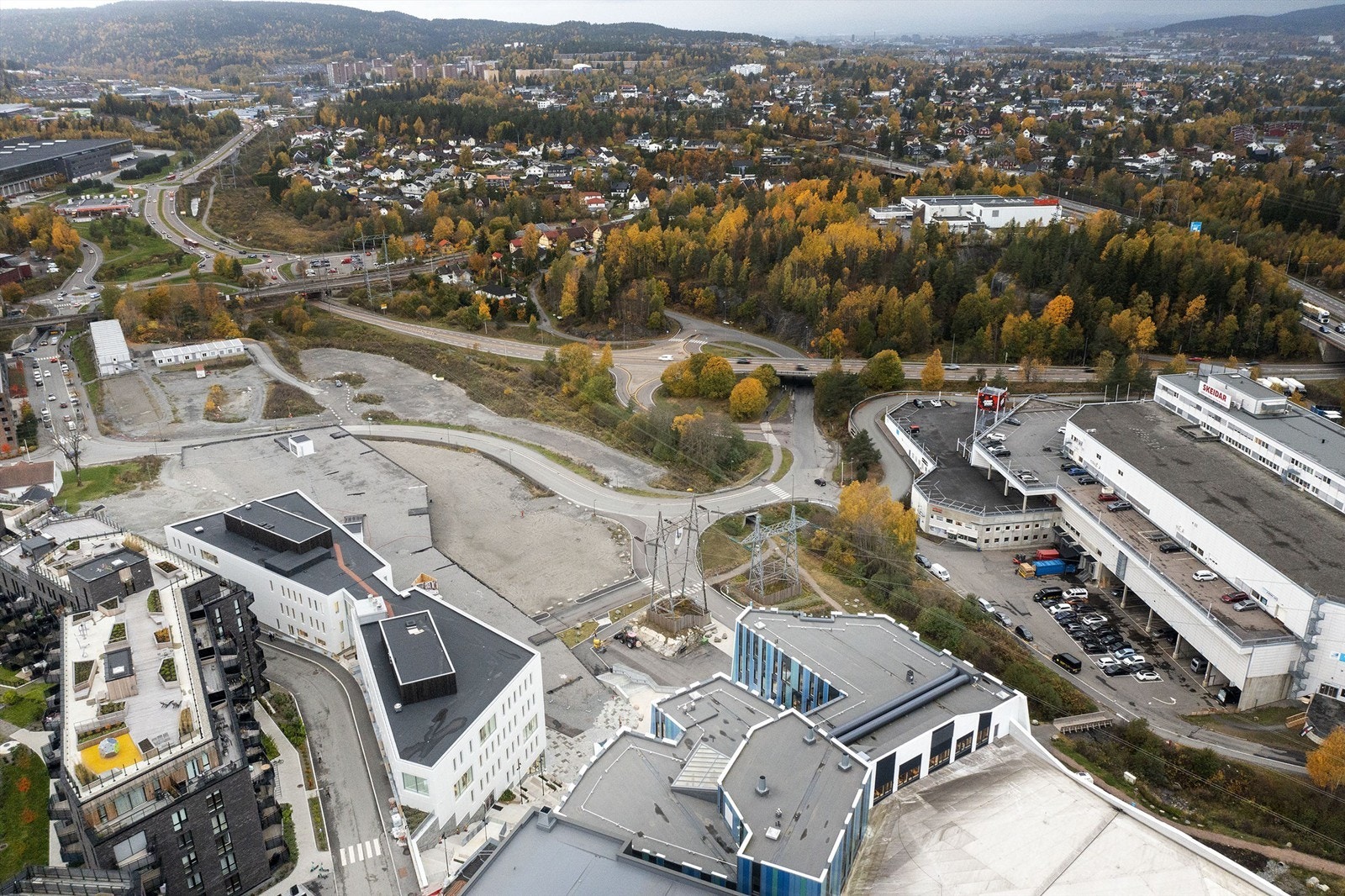 Området er ikke ferdig utviklet og Snøbyen har spennende planer for fremtiden Galleribilde