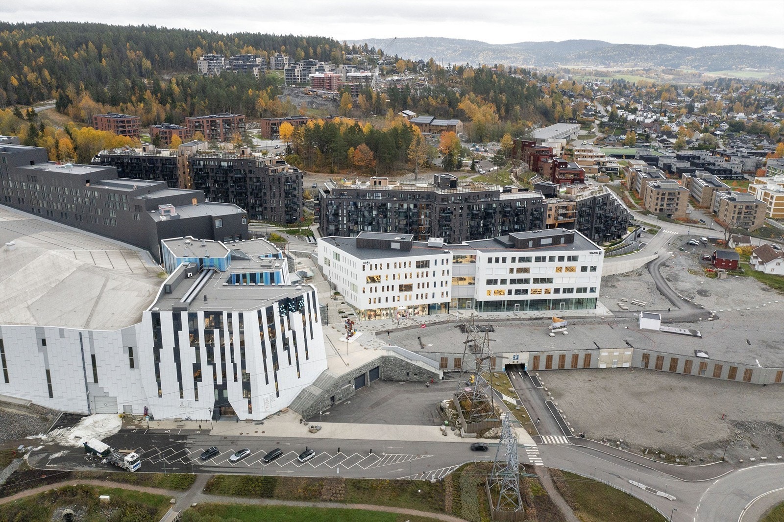 Snøbyen er under utvikling og er allerede blitt en attraktiv lokasjon Galleribilde