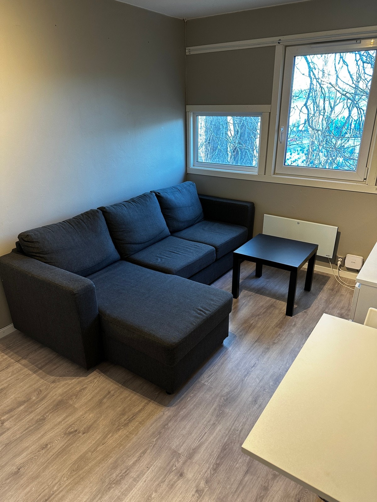 Sovesofa kan følge med. Galleribilde