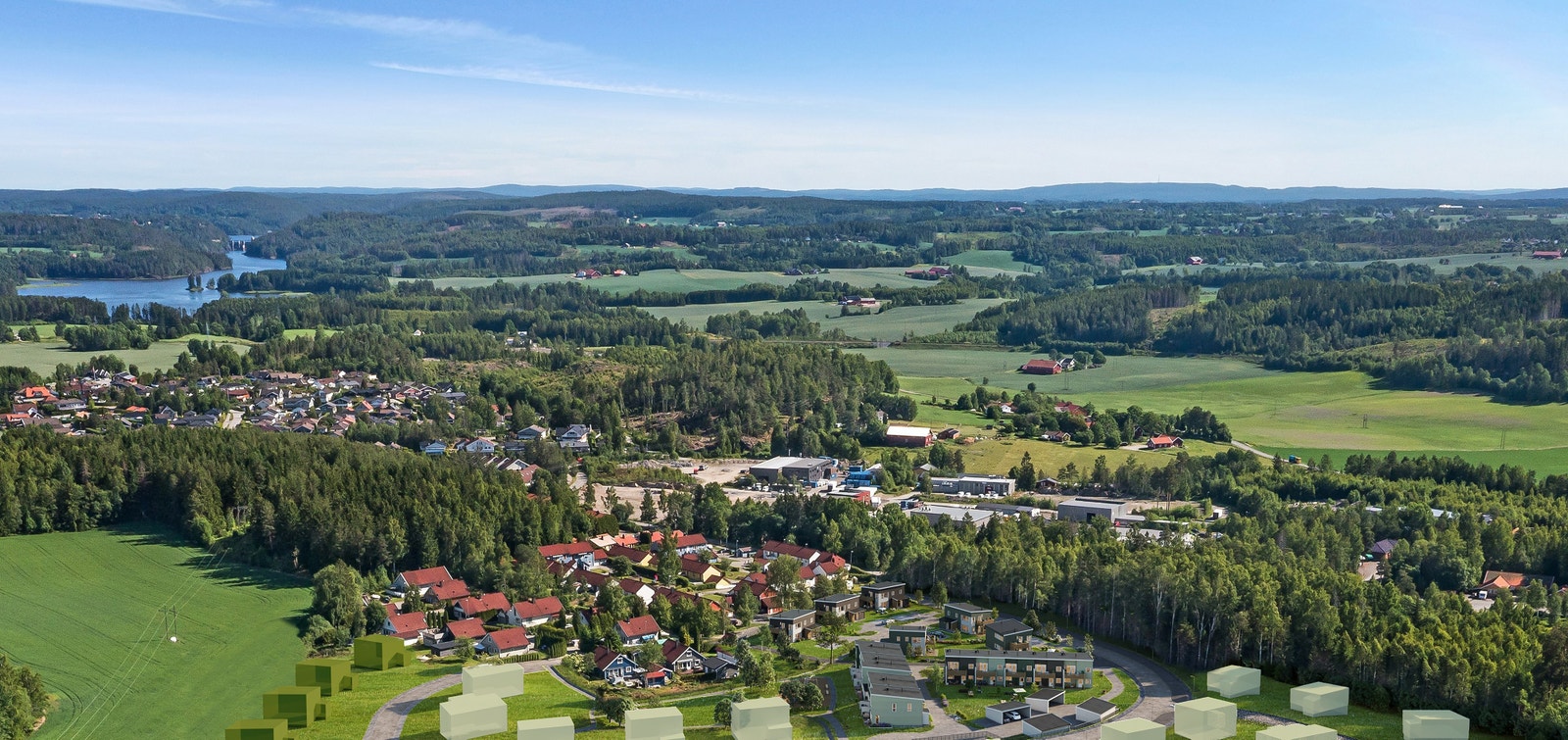 Illustrasjon: Velkommen til Kråkåsen Hageby Galleribilde