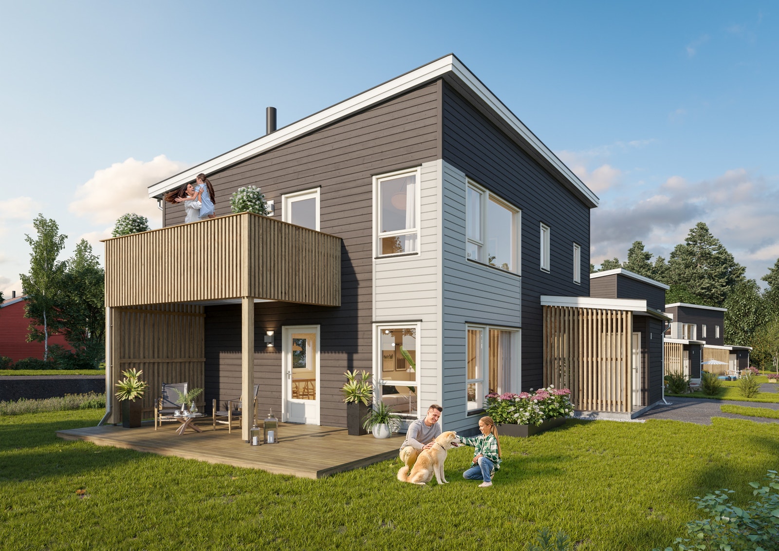 Illustrasjon - Hus 1 Galleribilde