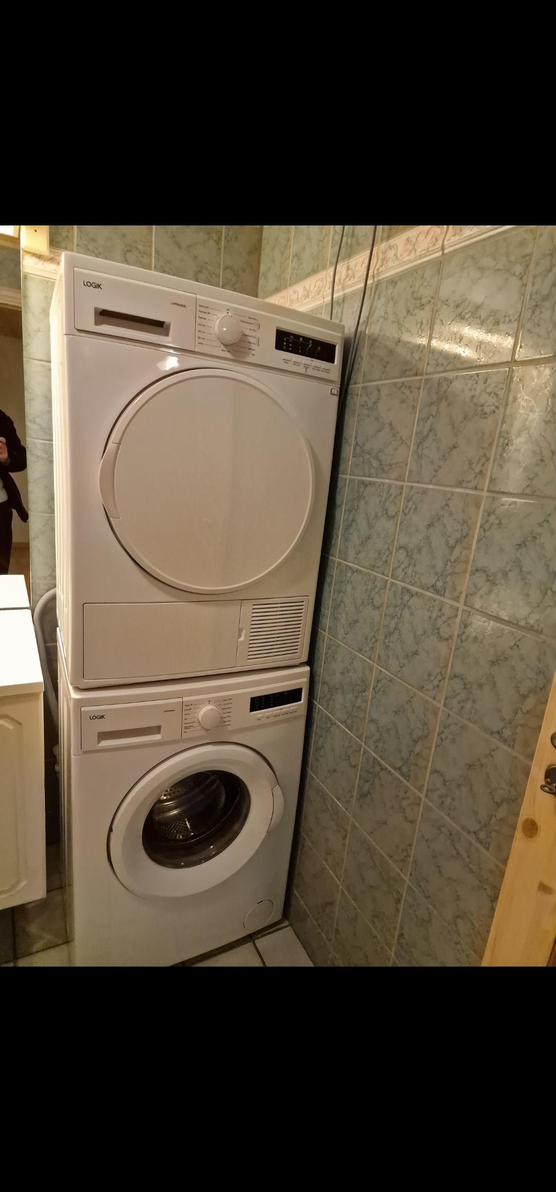 Vaskemaskin og tørkemaskin Galleribilde