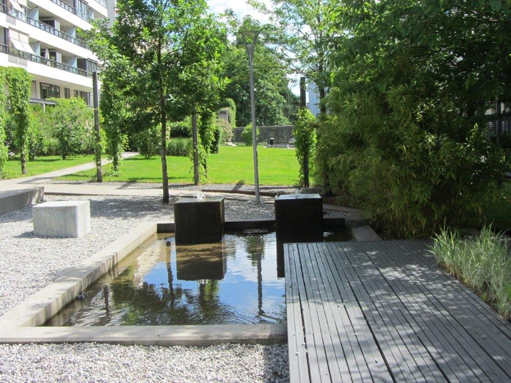 Vannspeil i sameiet Galleribilde