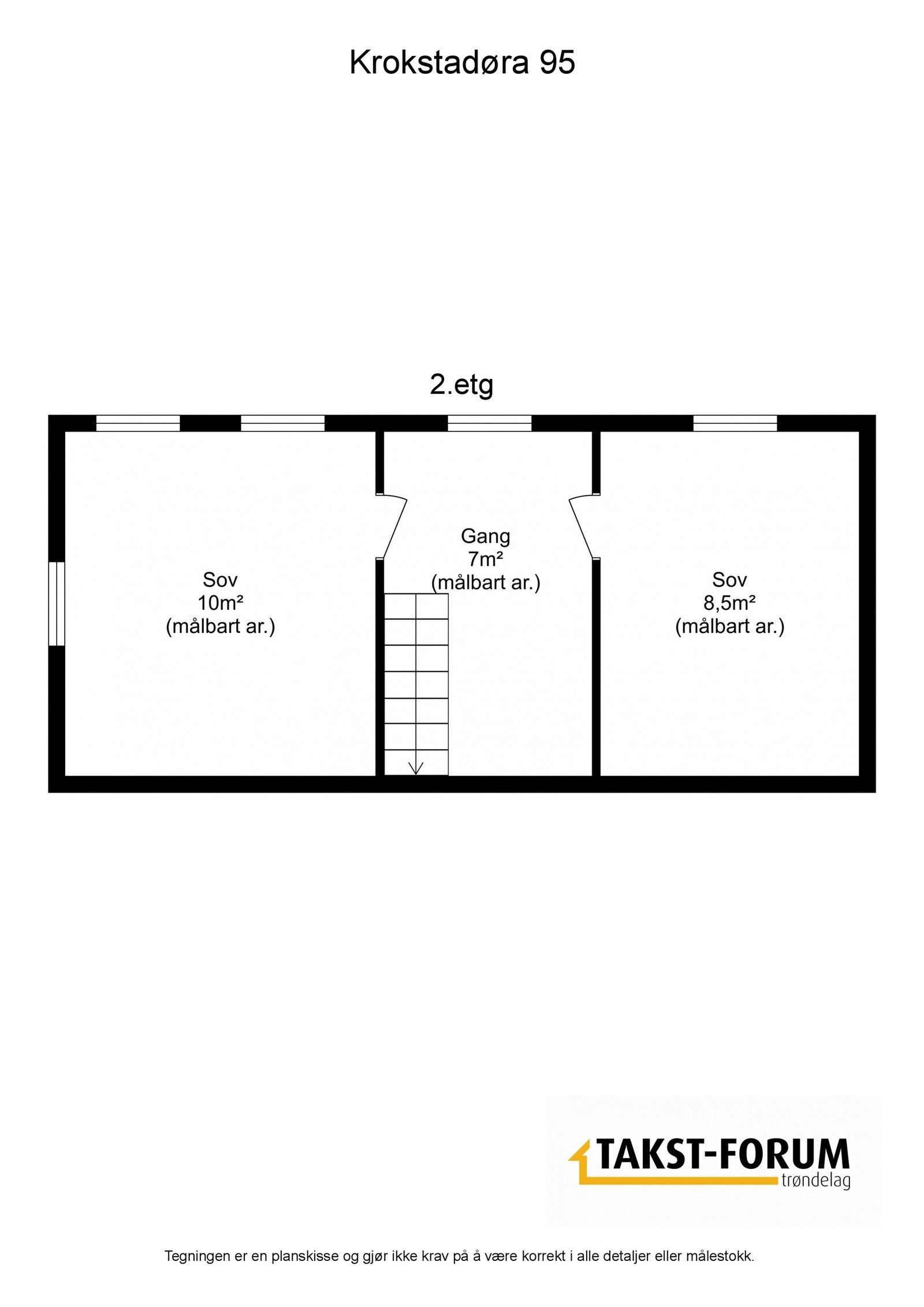 Planskisse 2.etg Galleribilde
